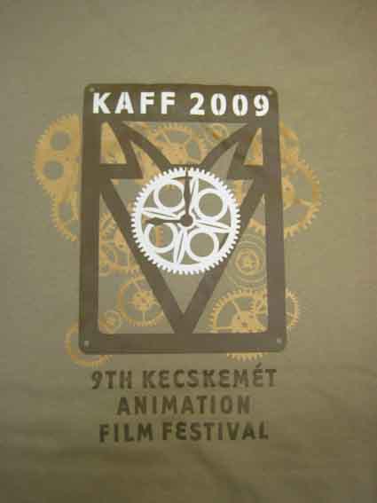 画像: ハンガリーアニメ映画祭・KAFFオリジナルTシャツ
